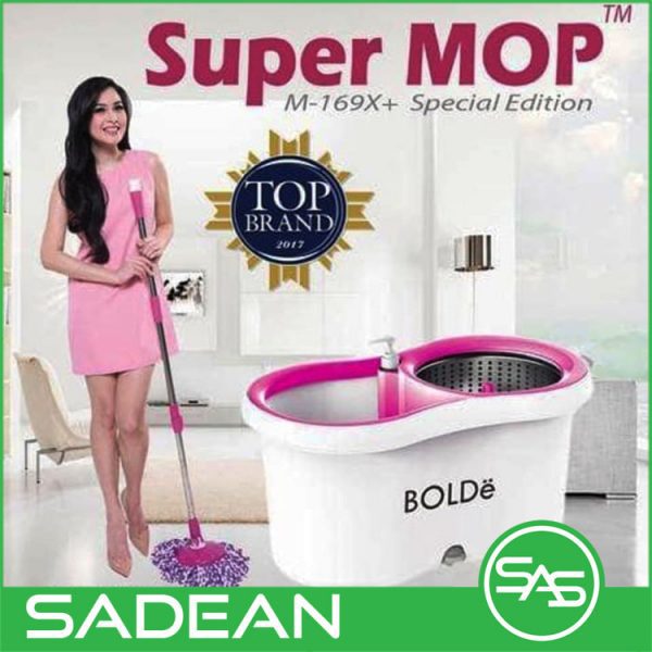 Alat Pel Super MOP BOLDe M-169X+ STAINLESS - Special Edition