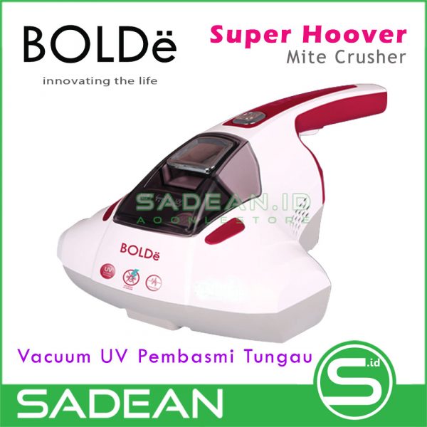 Vacuum UV Pembasmi Tungau Original BOLDe Super Hoover Mite Crusher - Putih