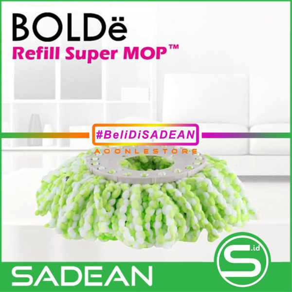 Kain Refill Microfiber Super Mop BOLDe Original Supermop