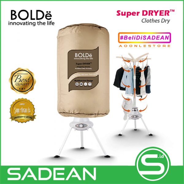 Alat Pengering Pakaian Elektrik BOLDe Super DRYER Clothes Dry