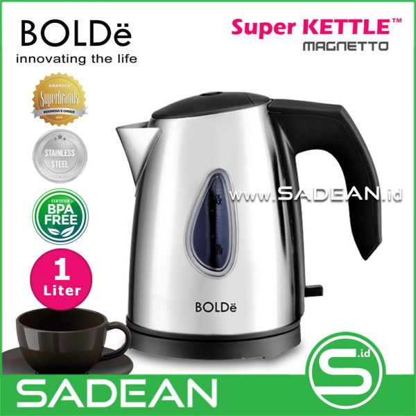 BOLDe Super Kettle Magnetto Teko Listrik Pemanas Air