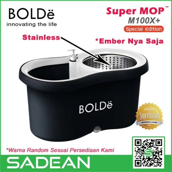 Ember (Nya SAJA) BOLDe M100SE Super MOP Original Alat Pel