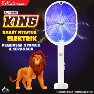 Rolinson Raket Nyamuk Elektrik King Series RL-4008K 1