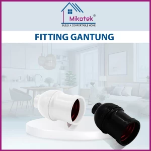 Fitting gantung Mikotek Fitting Lampu Gantung E27 Tipe MT-7236